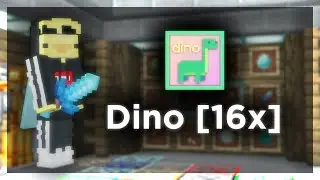 Cleanest MCPE PVP Texture Pack | Dino 16x by phried