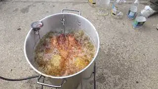 Turkey deep fry 2