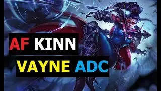 Afreeca Freecs Kiin Play Vayne ADC Patch 9.8 S9 Ranked Korean Pro Replays