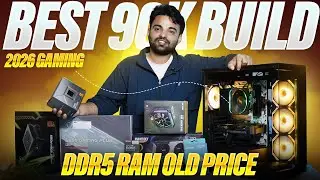 90K PC Build 2025 🚀 Ryzen 5 7600 + RTX 5060  1080p & 1440p Gaming Beast