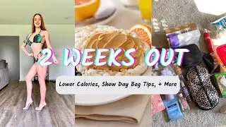 2 Weeks Out NPC BIKINI PREP // Low calories & Getting ready for peak week // 2023
