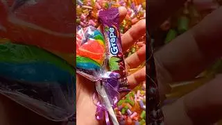 hunting lollipops candy sweet love and parago grape in styrofoam 🥀🐛granules#hunting #shorts