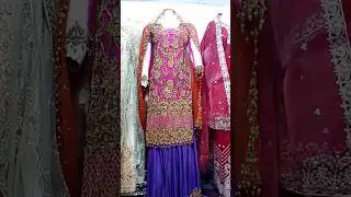 very beautiful bridal dress vlog #fashion #trending #wedding #nazifashionlife #embroidery #zariwork