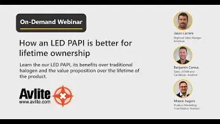 [On-Demand Webinar] How an LED PAPI is better for lifetime ownership
