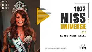 Miss Universe 1972 - Kerry Anne Wells