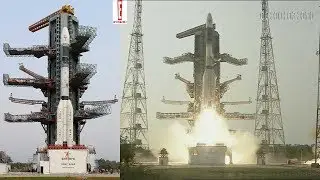 The Launch of ISRO's - GSLV-F08 / GSAT-6A Satellite from SHAR , Sriharikota