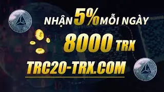 🚀 Обзор TRC20-TRX | 8000 TRX за регистрацию | Зарабатывай 5% каждый день