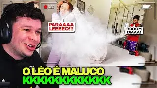 ARUAN REAGE: ACORDANDO MINHA NAMORADA COM O EXTINTOR 🧯!! 😂😂 * agora ela me expulsa da casa dela *