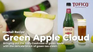 Membuat Mocktail Segar dan Creamy dengan Sirup Green Apple - GREEN APPLE CLOUD
