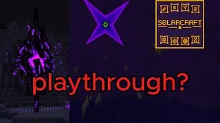 Some random Solar Craft progression guide