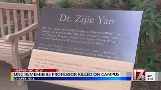 UNC-Chapel Hill remembering professor killed on campus