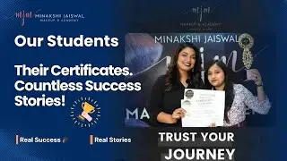 Certified by Minakshi Jaswal Academy | Student Achievement & Certificate Ceremony Highlights 🎓