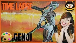 Time Lapse | Genji Painting