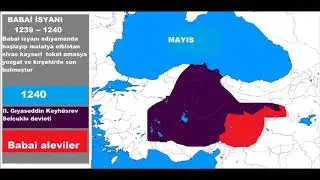babai isyanı map