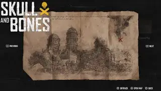 Skull and Bones: East Indies (Old) Treasure Map