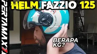 REVIEW Berat Helm Yamaha Fazzio Hybrid 125 Warna Sian Ringan #yamaha #fazzio #fazziohybrid #helm