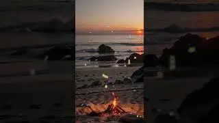 STENDITI e ADDORMENTATI in 5 MINUTI con questi SUONI RILASSANTI... #firesound #sunset #sleepmusic