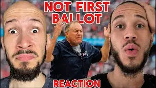Bill Belichick not first ballot Hall Of Fame NFL reaction!
