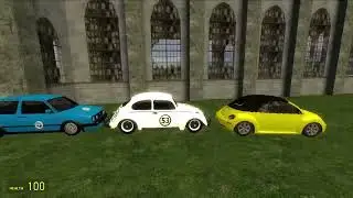 Herbie The Love Bug say the rom and death line (Dr.Livesey meme/gmod animation/ read description)
