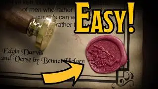 LEVEL UP your Aged Paper D&D Props with Sealing Wax
