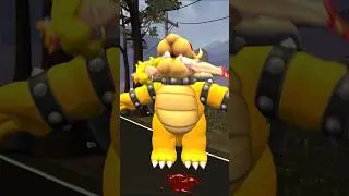 Bowser eats Peach