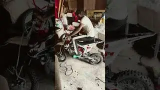 170cc 1 kicc start up #raceme #pitbike #syxmoto #125cc #wheelie #amazon
