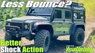 Want a more realistic shock action? TRX4 Spring and Shock Fluid Upgrade - Pablo Sison