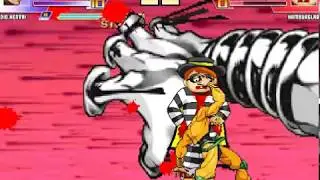 Mugen Random Battles: Dio Vs Hamburglar