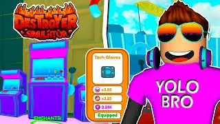 САМЫЙ ЧИТЕРСКИЙ ЭНЧАНТ В DESTROYER SIMULATOR В РОБЛОКС! ROBLOX