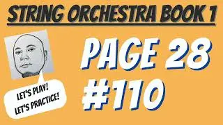 Sound Innovations String Orchestra Number 110 [Let's Play!] [Let's Practice!] (2020) Minuet No. 1
