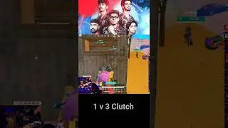 Jonathan 1v3 Clutch 😱 #bgmi #shorts #short