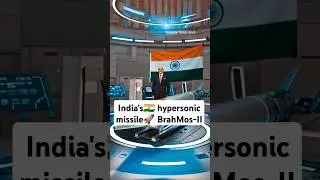 BrahMos-II India's 🇮🇳 hypersonic cruise missiles 🚀 #india #brahmos2 #russia