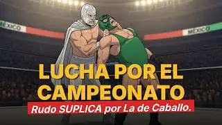 Lucha por el Campeonato #ElSanto, #LuchaLibre, #LaDeACaballo, #LeyendasDeLaLucha