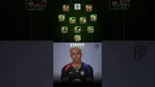 Lamine Yamal picked Ultimate Barcelona XI 🤯🔥 #football #dreamteam #efootball #efootball2025