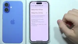 iPhone 16: как изменить скорость замедленной съемки