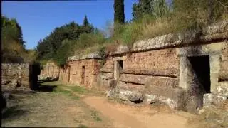 Этрусские некрополи в Черветери Necropolis of the Banditaccia Cerveteri  Italy