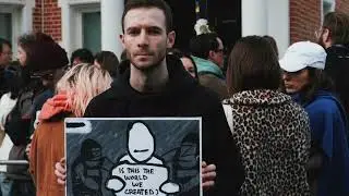 Речь Миши Цвика, протест Russians Against War в Лондоне 09/04/22