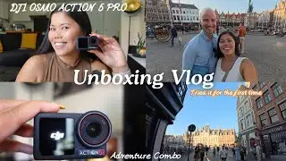 DJI Osmo Action 5 Pro Unboxing & Filming for the first time in Bruges, Belgium