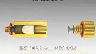 How do Idrotech patented fogging nozzles work
