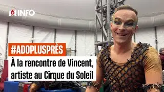 Vincent Lavoie est acrobate au Cirque du Soleil