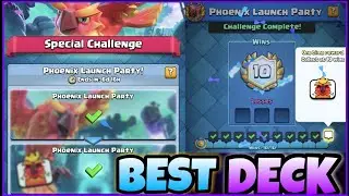 Best Deck for Phoenix Launch Party | Clash Royale