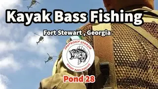 Mastering Kayak Bass Fishing at Fort Stewart Pond 28!