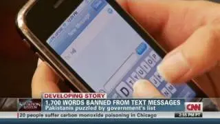 Pakistan bans obscene text messaging