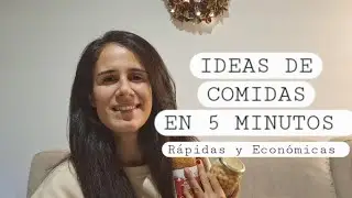 👉 Mis IMPRESCINDIBLES para NO COCINAR | Comidas r&aacute;pidas, f&aacute;ciles y baratas
