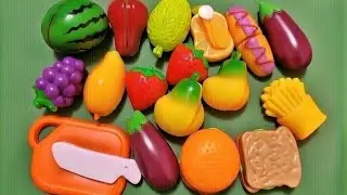 🍓Relaxing & Satisfactory Cutting fruits Sounds🍒 #fruits #toys #colorfulart 