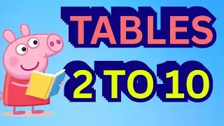 2 to 10 Tables | Multiplication Tables | Learn Tables | Kids Learning