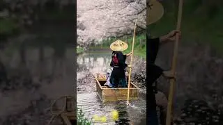 Cherry blossoms in Japan #shorts #shortsfeed #cherryblossoms #beautifuljapan #springinjapan #garden