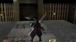 Tenchu Stealth Assassins (1998) Boss Fight