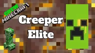 Minecraft COTW - Sophisticated Creeper Banner Design - It's Banner Time!