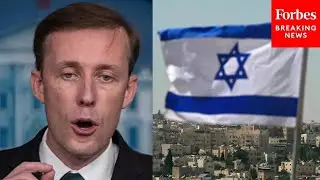 NSA Jake Sullivan Calls For Two-State Solution At Press Briefing In Tel Aviv, Israel